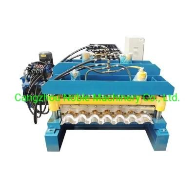 China Supplier Colored Steel Roof Tile Roll Forming Machine Price