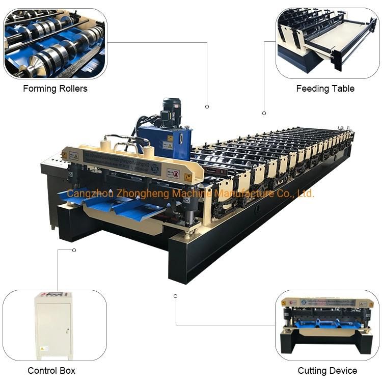Tr4 Metal Tile Making Machine Roof Panel Making Machine