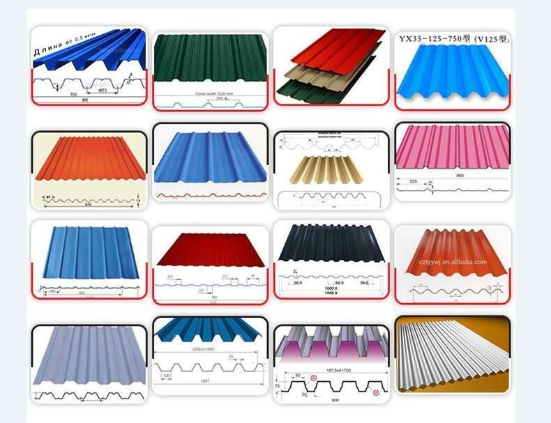 Dixin Certificated Glazed Tile Roof Panel Roll Forming Machine