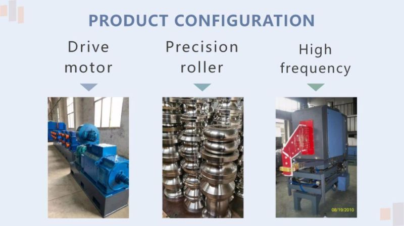 Factory Price Automatic Welding Iron Stainless Steel Pipe Production Line Round Pipe Making Machine