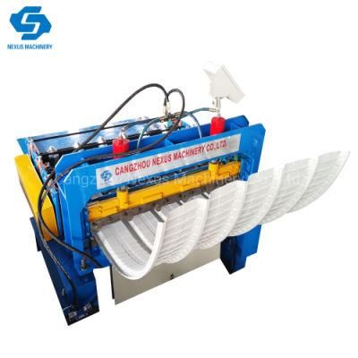 Hydraulic Cranking Machine Ibr Bullnose Sheet Forming Machinery Automatic Roof Curving Machine