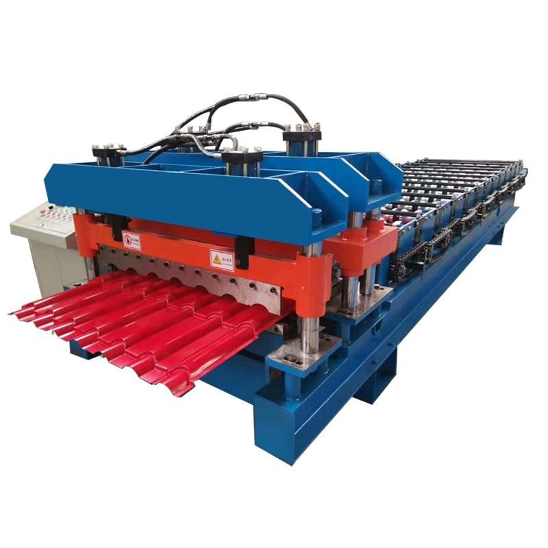 Popular Metal Roofing Glazed Tile Roll Forming Making Machine, Cold Roll Forming Machine Manufacturer.