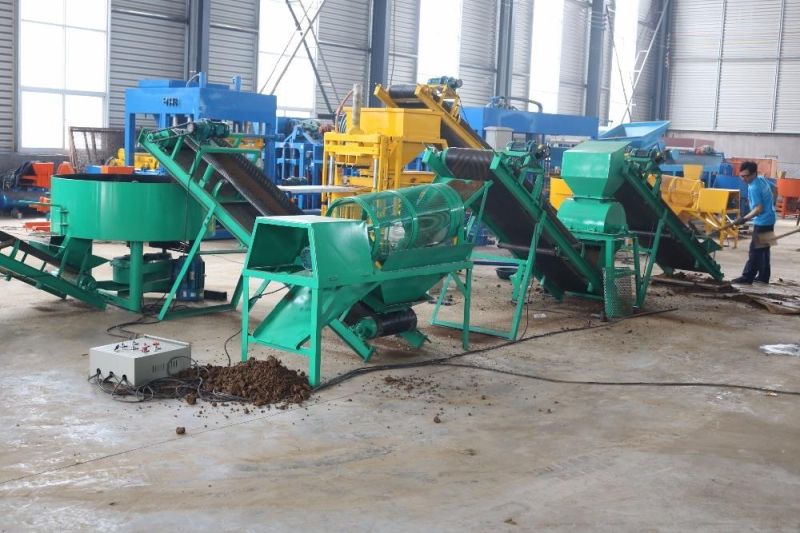 Ly4-10 Popular Auto Soil Interlocking Brick Machine