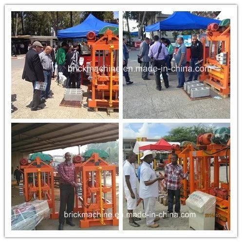 Qtj4-40 Small Scale Cocnrete Paver Block Making Machine