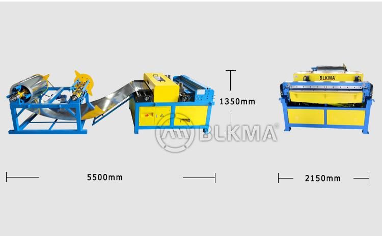 Sheet Metal Auto Duct Production CNC Auto Duct Line 3/Coil Duct Line 3