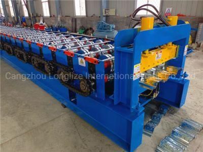 Galvanized Sheet Floor Bearing Plate Roll Making Machine Price