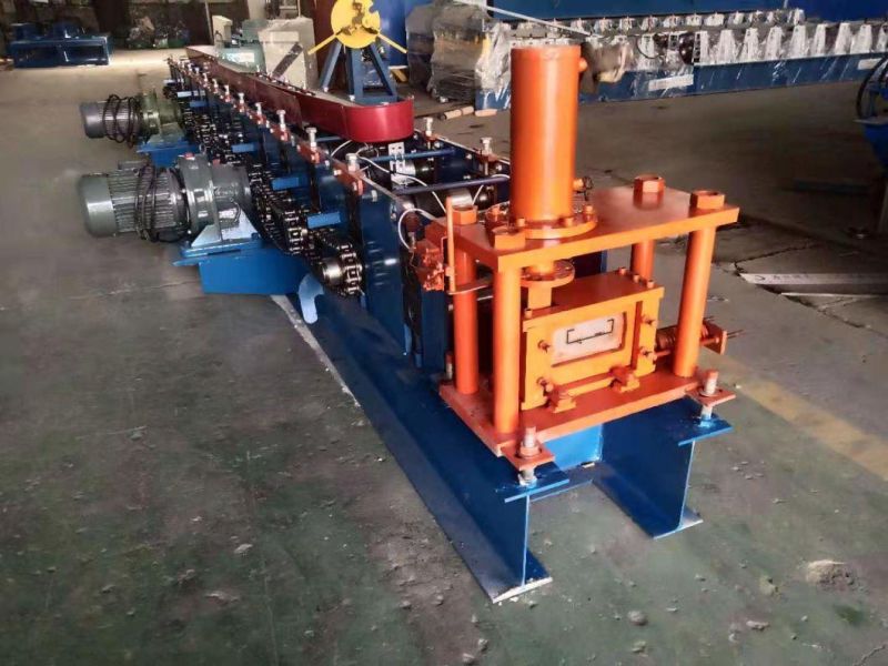 Cold Steel Building Material Profile C Z Purlin Roll Forming Machinery