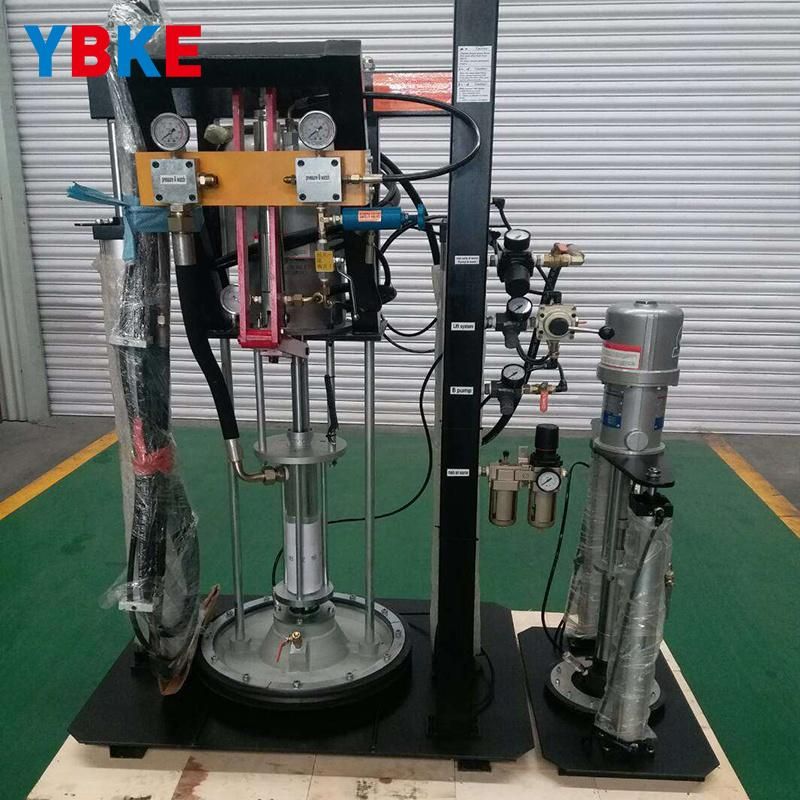 Insulating Glass Silicone Extruder Machine with Rotating Gluing Table