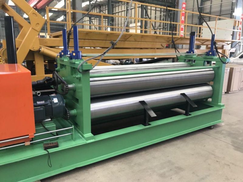 Barrel Style Round Wave Sheet Roll Forming Machine