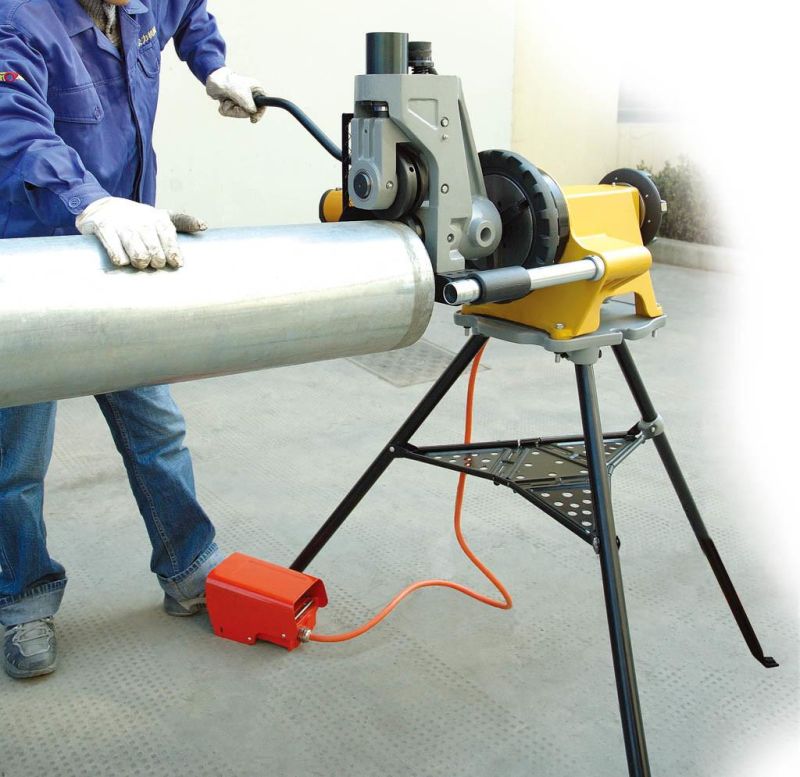 2"- 12 Standard Wall Pipes Hydraulic Pipe Roll Grooving Machine 300 (YG12A)