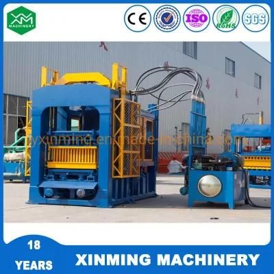 Wide Used Qt4-15 Brick Machine Paver Machine Cement Brick Molding Machine