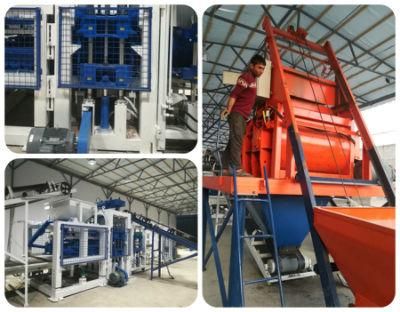 Kaidong Qt12-15 Automatic Hollow Block Cement Brick Making Machine