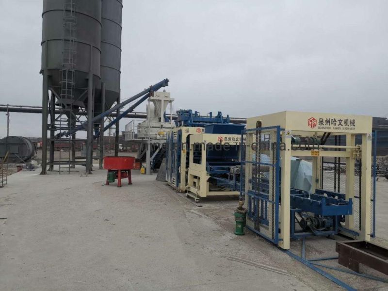 High Speed Servo Concrete Automatic Block Making Machine