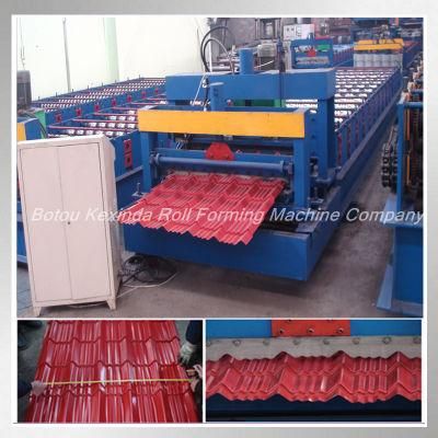 Glazed Tile Steptiles Roofing Sheet Machine Golden Supplier