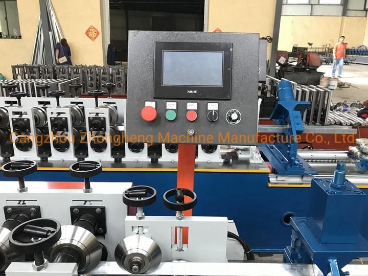 Galvanized Sheet Metal T Grid Ceiling Channel Roll Forming Machine
