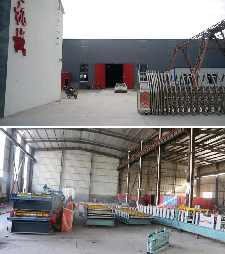 Corrugating and Glazed Tile Galvanized Roofing Panels Rolls Forming Machine