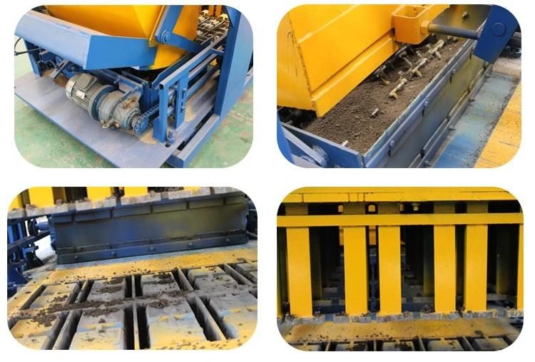 Qt4-20 Hydraulic System Fully Automatic Production Line Paver Machine, Concrete Block Making Machine Construction Equipment
