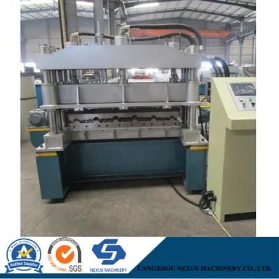 PLC Control Colored Cold Steel High Speed Glazed Tile Roll Forming Machine