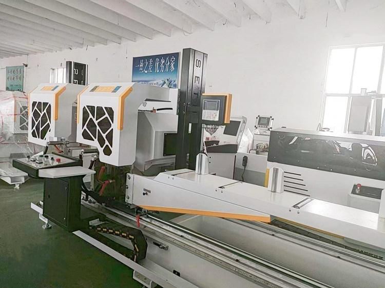 Jinan Factory Direct Sale Aluminium Door and Window Making Machine Cns Automatic Aluminum Double Head High Precision Cutting Machine