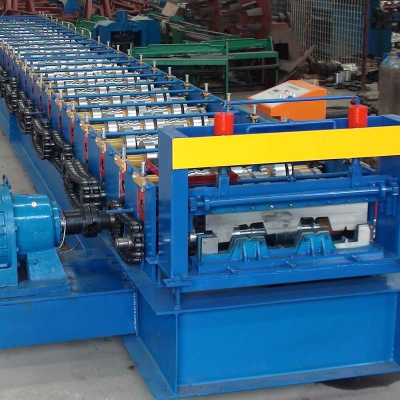 Floor Decking Plate Roll Forming Machine