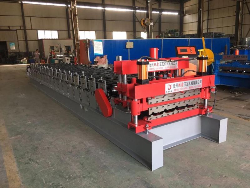 10% Discount Zimbabwe Popular Design Double Layer Roll Forming Machine Sheet Bending Machine