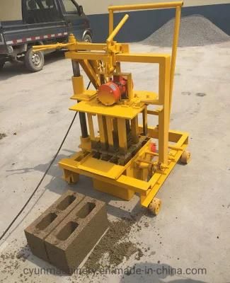 Qmy2-45 Cheap Egg Laying Concrete Cement Block Making Machine