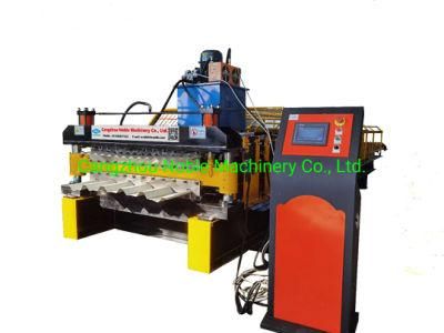 Double Layer Metal Wall Panel Trapezoidal Tile Roofing Sheet Making Machine