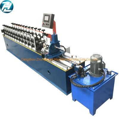 Automatic High Speed Strut Channel Cuz Purlin Roofing Sheet Cold Roll Forming Machine Lipped Channel Making Machine Stud and Track Machine