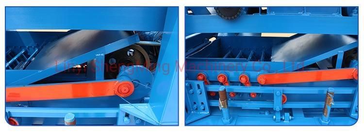 Big Capacity Concrete Cement Hollow Paver Colorful Block Machine