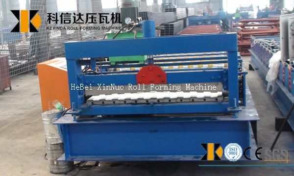 C8 Russian Type Trapezoidal Cold Metal Roof Roll Forming Machine