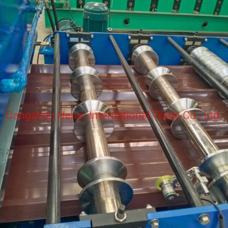 Roofing Sheet Metal Making Roll Forming Machine