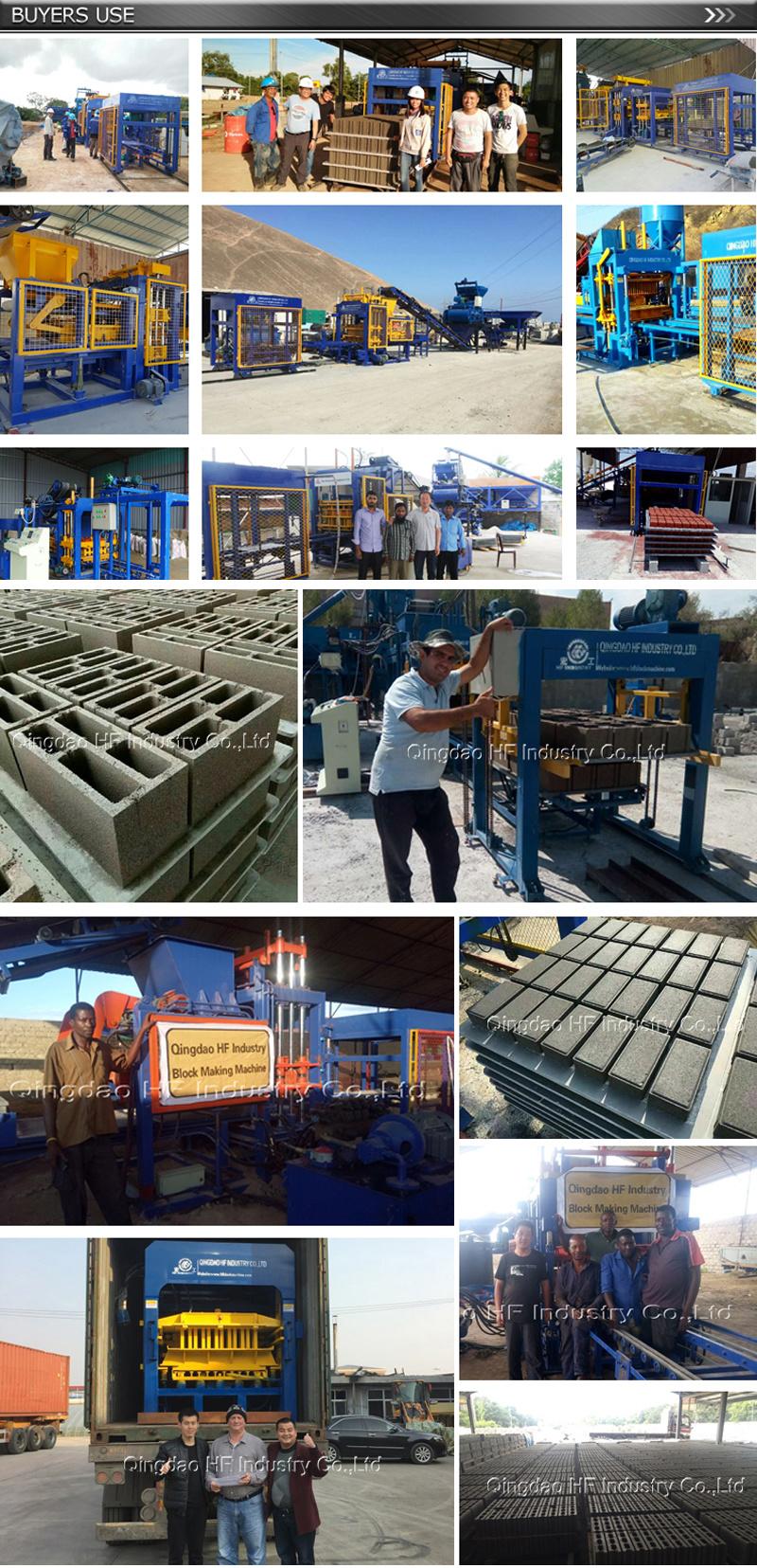 Hot Selling Construction Equipments Qt12-15 Hollow Block Making Machine Philippines