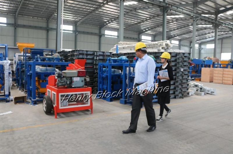 Mobile Hydroform Style Clay Soil Interlocking Construction Machine with Brick Making Machine Price