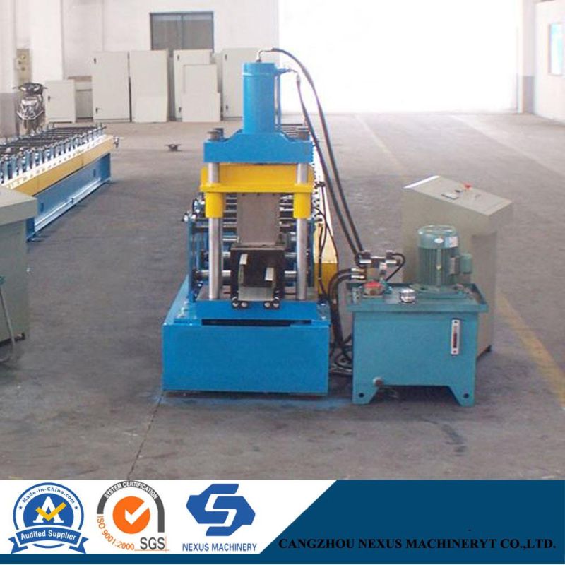 Aluminum Rain Water Gutter Making Machine Downspout Roll Forming Machine
