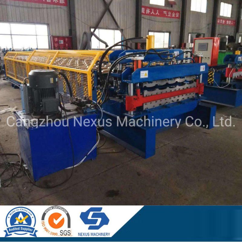 Double Layer Wall Roof House Metal Roofing Roll Forming Machine