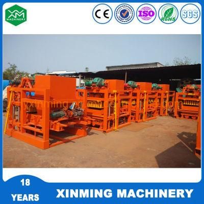 Wide Used Qt4-25 Concrete Block Making Machine Construction Machinery