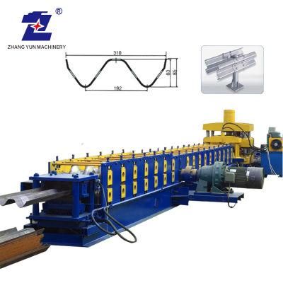 M Type Highway Guardrail Steel Purlin Roll Forming Machine