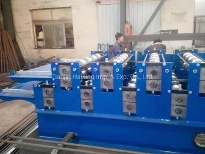 Double Layer Galvanized Sheet Metal Roof Tile Rolling Machine