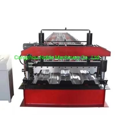 720 Color Steel Roofing Plate Metal Floor Deck Roll Forming Machine