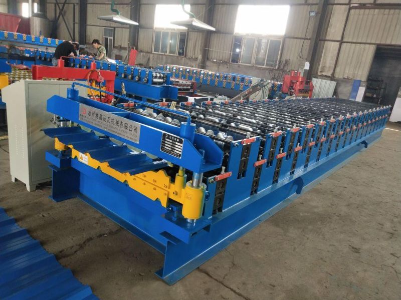 Double Deck Roof Panel Roll Forming Machine/Used Roofing Sheets Making Machine