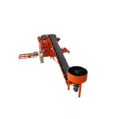 Topmac Qtj4-26 Semiautomatic Cement Block Paving Making Machine