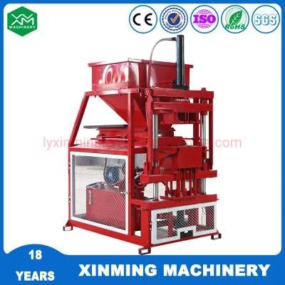 Full Automatic Xm2-10 Clay Soil Fly Ash Lego Interlocking Brick Making machine in ISO Approved