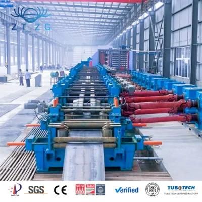 Chenguan Manufacturer Steel Pipe Making Machine / Tube Mill Hot Sale in India / Full Automatic Hf Welded Steel Pipe Machine