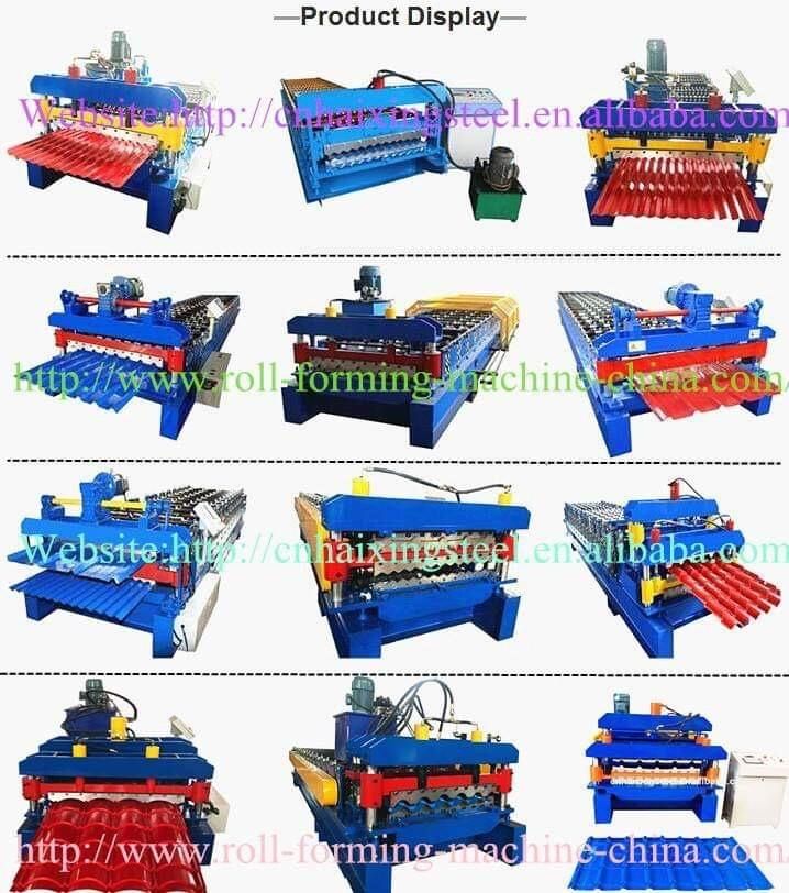 Double Layer Roof Tile Roll Making Forming Machine