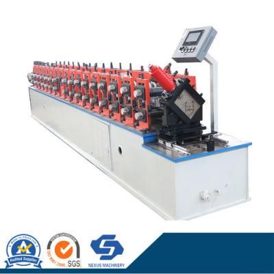 Low Price PLC Controlled Multifunction Metal C Profile Gauge Keel Channel Frame Light Steel Angle Roll Forming Machine for Sale