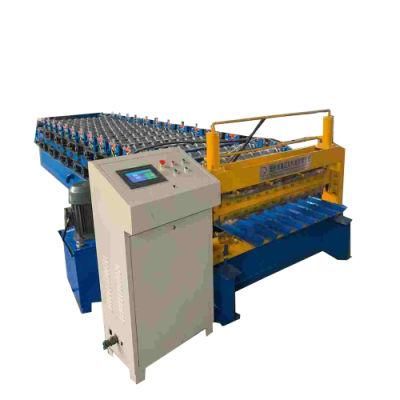 Cheap Price Double Layer Roof Sheet Panel Wall Roll Forming Machine for Metal Sheet