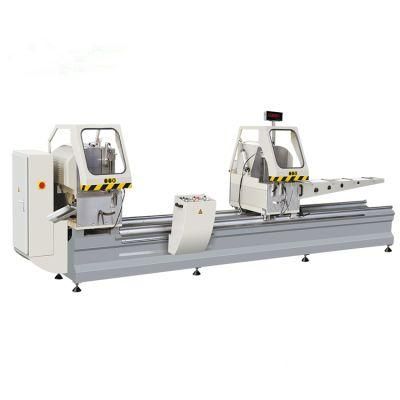 Aluminum Window Door Curtain Wall Machine Double Head Aluminium Extrusions Cutting Saw