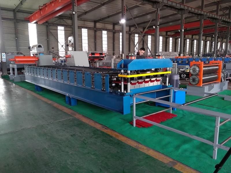 Xinnuo High Quality Rib Roofing Sheet Metal Making Machine