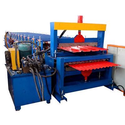 Double Layer Steel Profile Metal Roofing Sheet Panel Roll Forming Machine