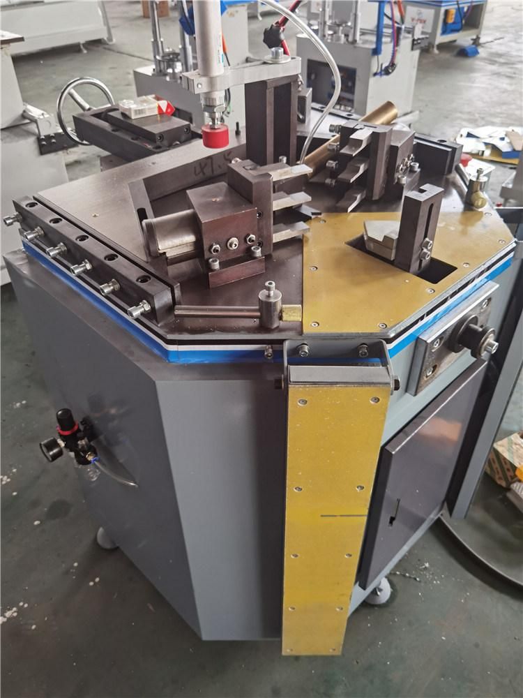 Single Head Corner Combining Machine for Aluminum Window Equipment/Aluminum Window Corner Combining Crimping Machine